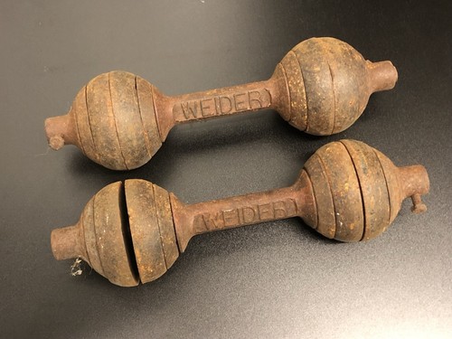 Coppia campane vintage weider - coppia,