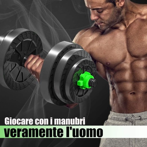 Kit 2in1 bilanciere manubri - 2in1, +