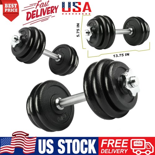 Set manubri regolabili 40lb - set,