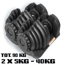 COPPIA MANUBRI REGOLABILI 40